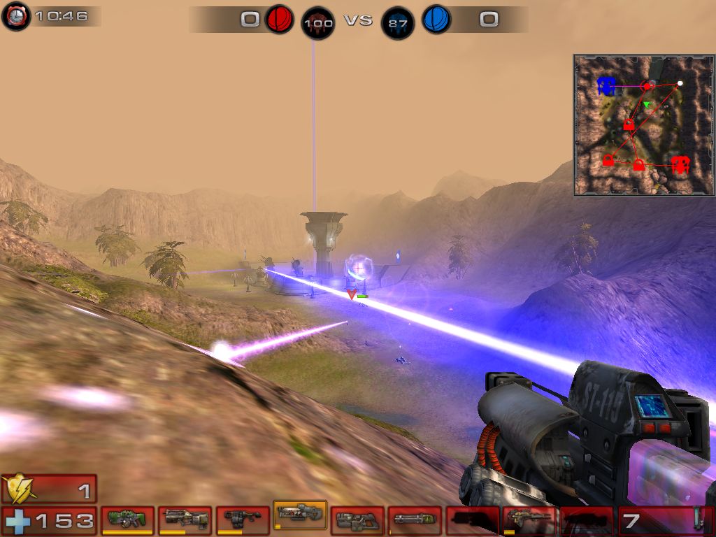 Unreal Tournament Web Browser Game